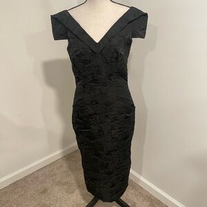 Formal black dress
